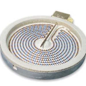 G.E Range Ceramic Surface Burner  - WG02F04090 or WB30T10132,  REPLACES: 1536600 AH10054783 AH2321566 AP4416172 EA10054783 EA2321566 EAP10054783 EAP2321566 PS10054783 PS2321566 WB30T10128 WB30T10132 PD00029463