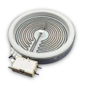 G.E Range Ceramic Surface Burner  - WG02F00659,  REPLACES: WB30T10047 WB30K5033 WB30T10006 770141 AP2027789 PS243905 EAP243905 205C2306P004 PD00041516